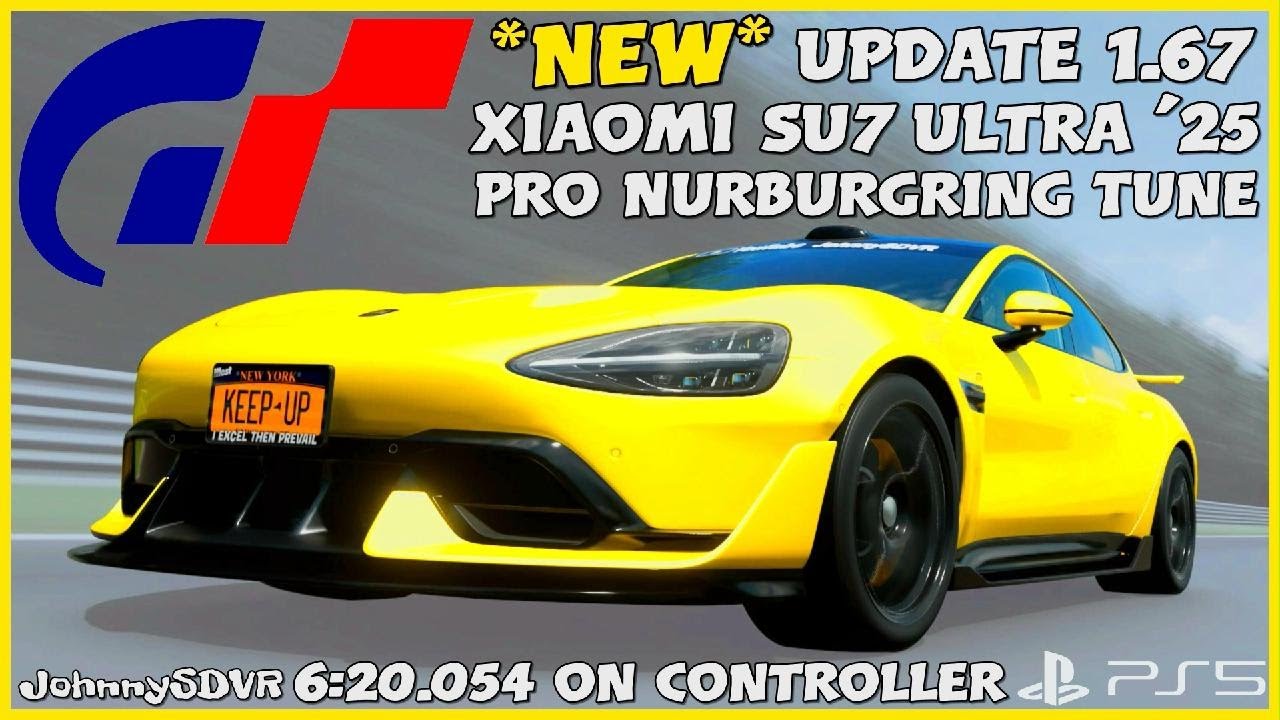 *NEW* Gran Turismo 7 - Xiaomi SU7 Ultra '25 Pro Tune | Nurburgring Setup | GT7 update 1.67