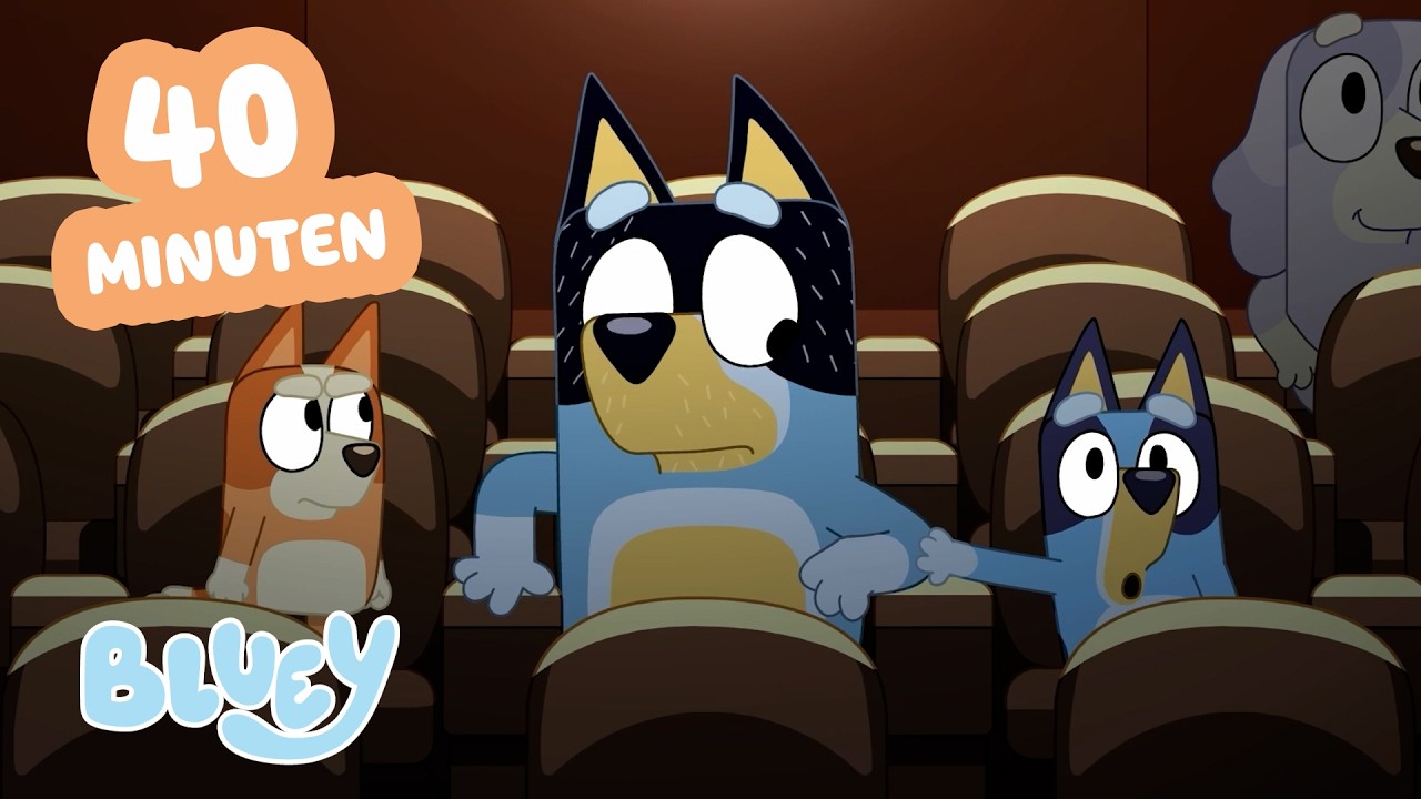 🔴LIVE: Gehen wir mit Bluey und Bingo ins Kino! 😮🍿| Bluey - Deutsch Offizieller Kanal
