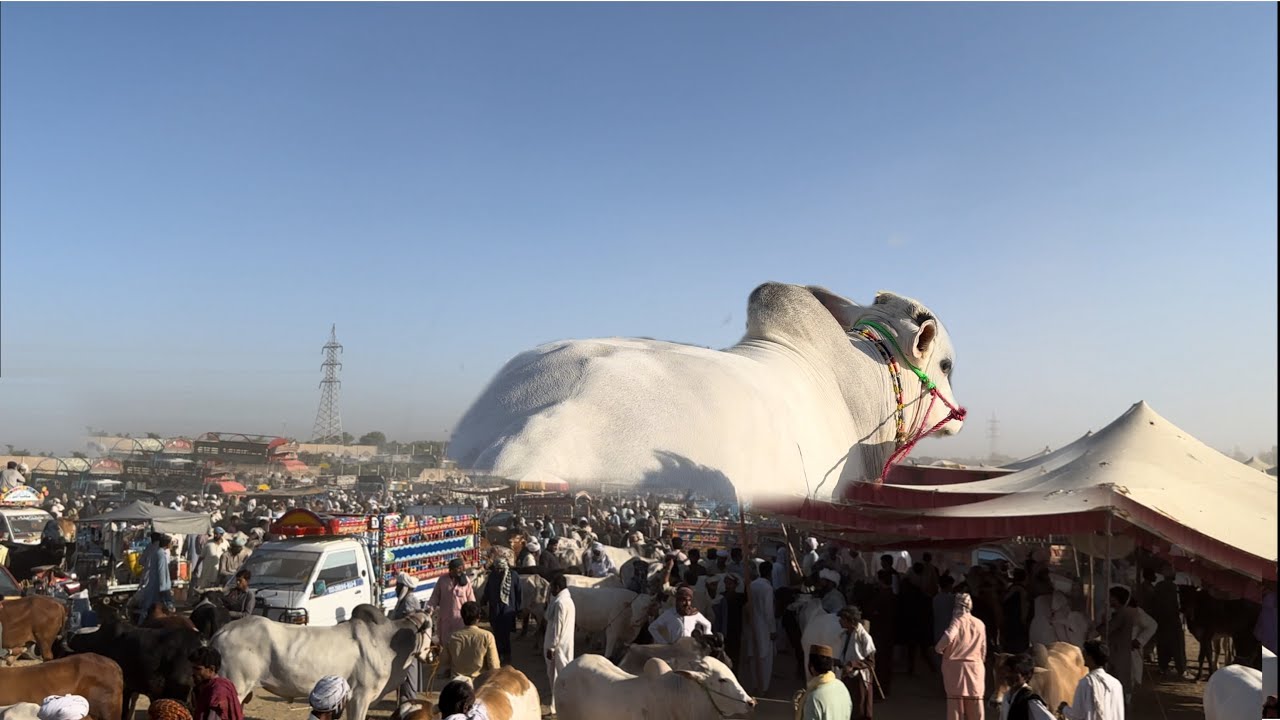 Very huge bull in Mandi sale at cheap price