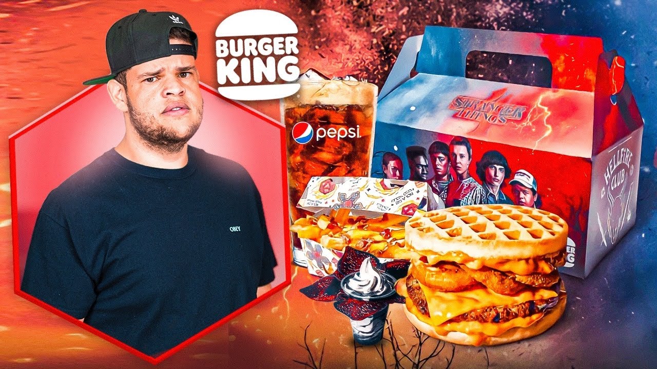 NOVO BURGER KING x STRANGER THINGS ‹ EduKof ›