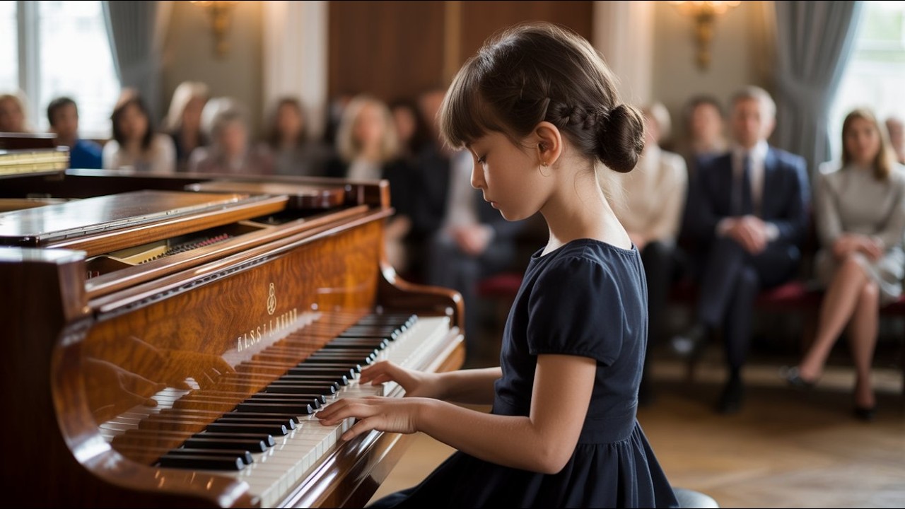 Teachers **Compelled** Her to Play a Difficult Piece — They Had No Idea She Was a Piano Genius.