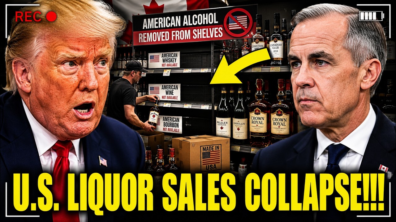 1 MIN AGO: U.S. Liquor Market EXPLODES Over Trump's Tariff Chaos