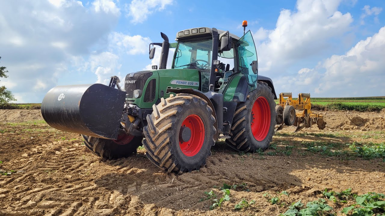 🇵🇱|4K|POV⭐PATRZ JAK ROLNIK #4⭐FENDT VARIO 820 TMS⭐GŁĘBOSZ STALTECH PLOWER S BIS⭐IDZIE PO SAMĄ RAMĘ⭐