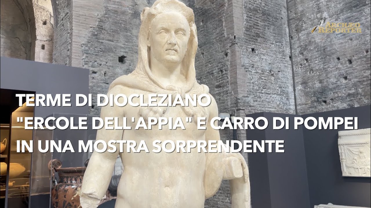 Terme di Diocleziano, grandi opere e ultime scoperte archeologiche in una mostra sorprendente