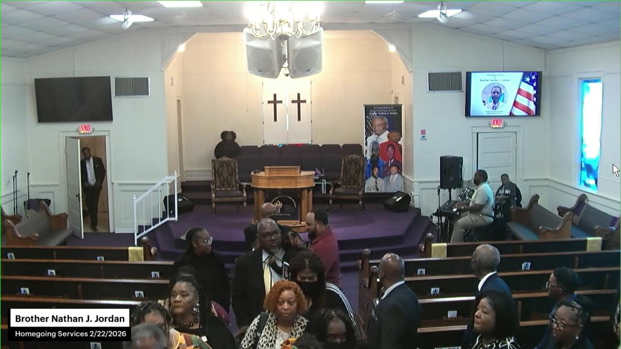 Homegoing Services for Brother Nathan J. Jordan