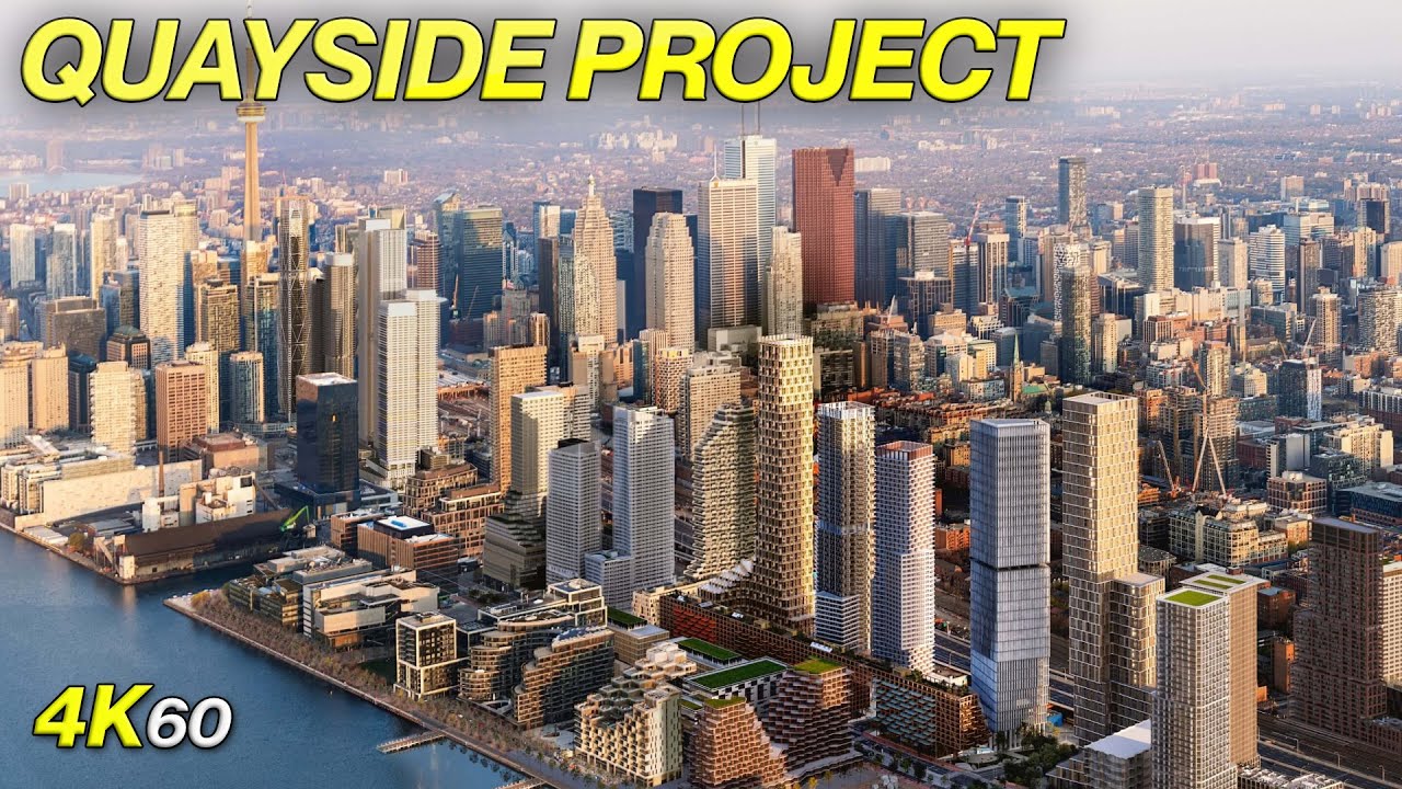 Toronto's Future Quayside Neighbourhood & Queens Quay Walk (Mar 4, 22)