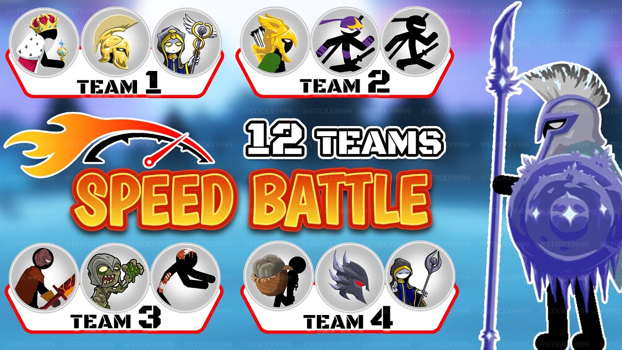 Stick War 3 : Speed Battle | Who Will Crush Spearos in Record Time⚔️Stick War Saga Hack 💥 Stickx9999