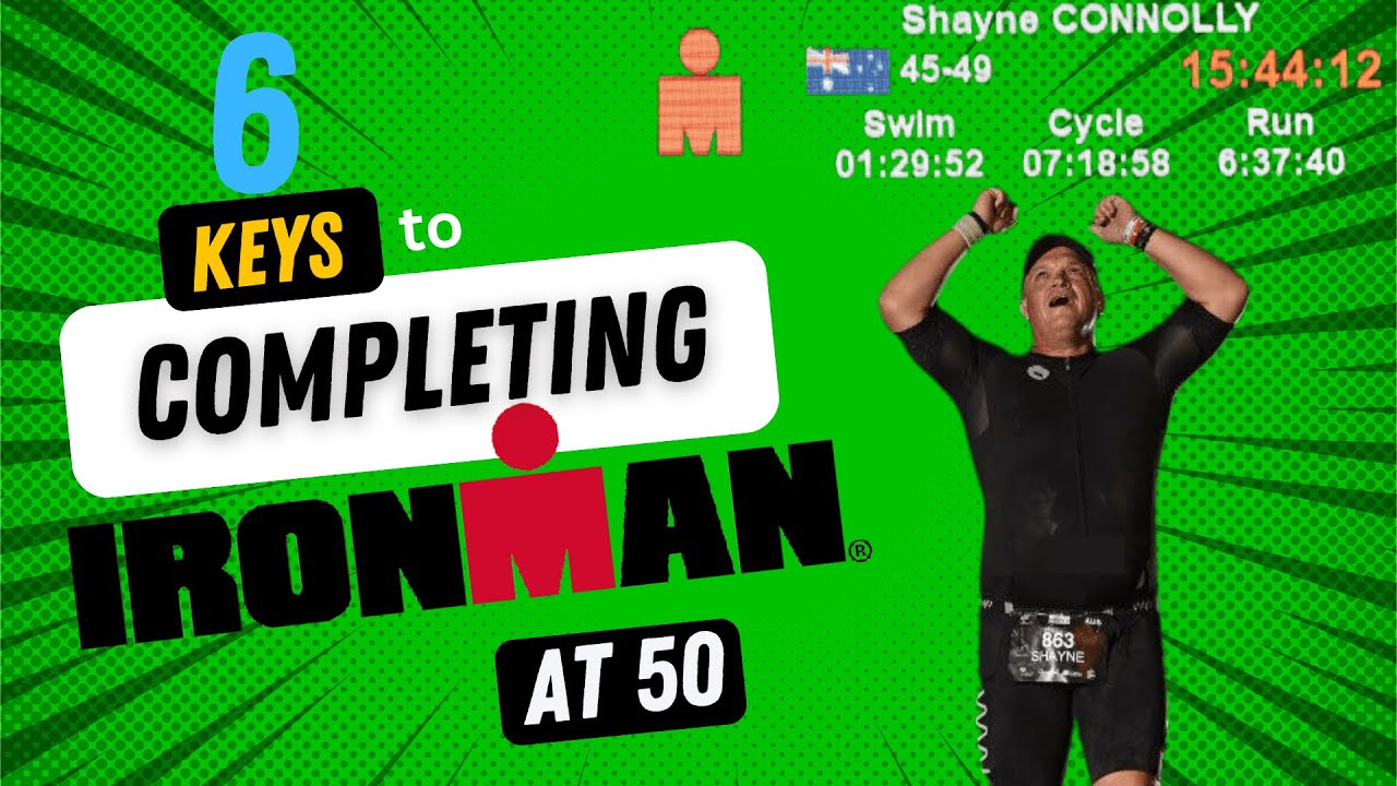 6 Things to get you Over the finish line in an Ironman at 50.