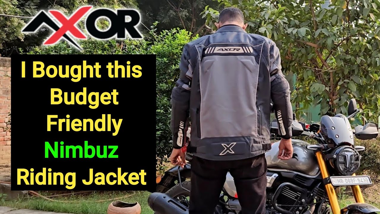 Axor Nimbuz Riding Jacket Review || Best Riding Jacket under 6000 ||