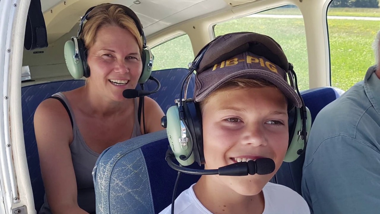 Flight to Gmunden and Meeting Luca Stangl's Family + Scenic Flight with Luca