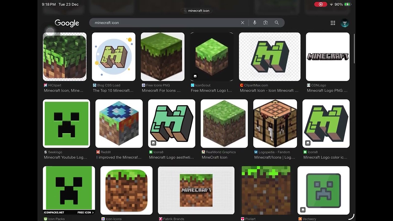 How to get Minecraft( icon ).A prank
