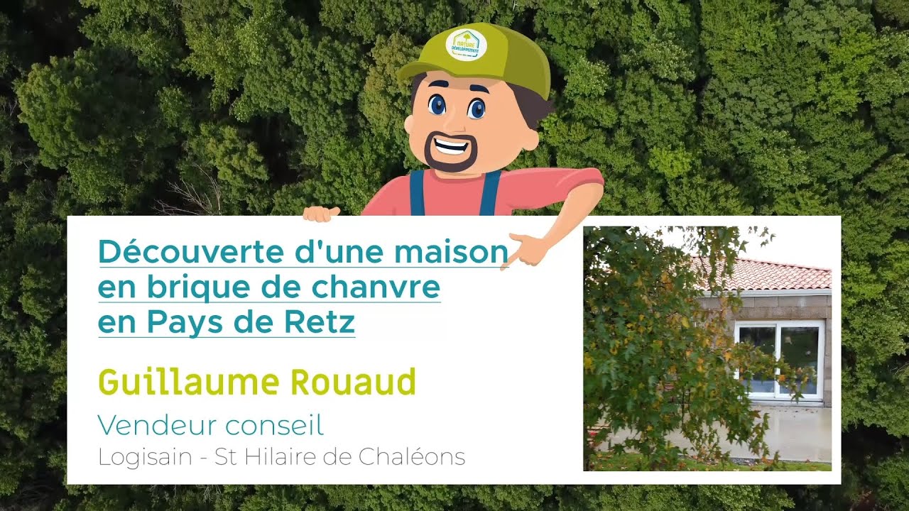 Une Maison en briques de chanvre en Pays de Retz