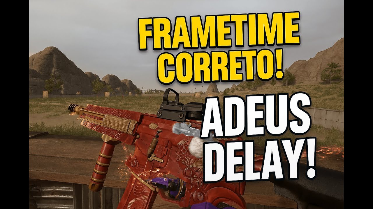 🔥 Como melhorar o Input Lag mesmo com FPS Alto (Funciona no PUBG e outros jogos!)