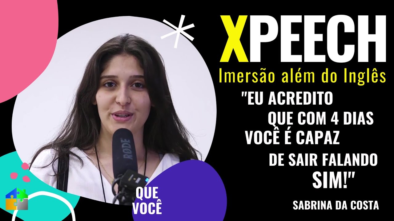 Depoimento Xpeech Presencial  - Sabrina da Costa