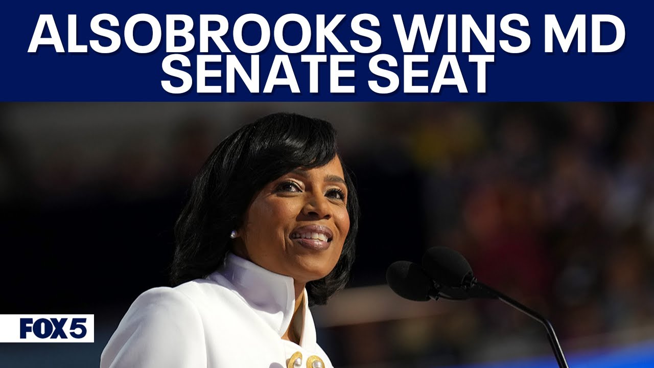 MD Senate race: Angela Alsobrooks delivers victory speech