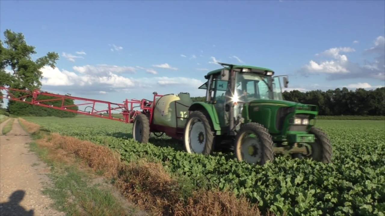 pryskanie burak&oacute;w JD6020&Hardi Ranger (lubelskie)