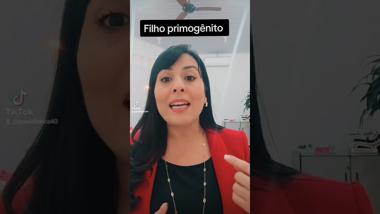#shorts Filho primogênito
