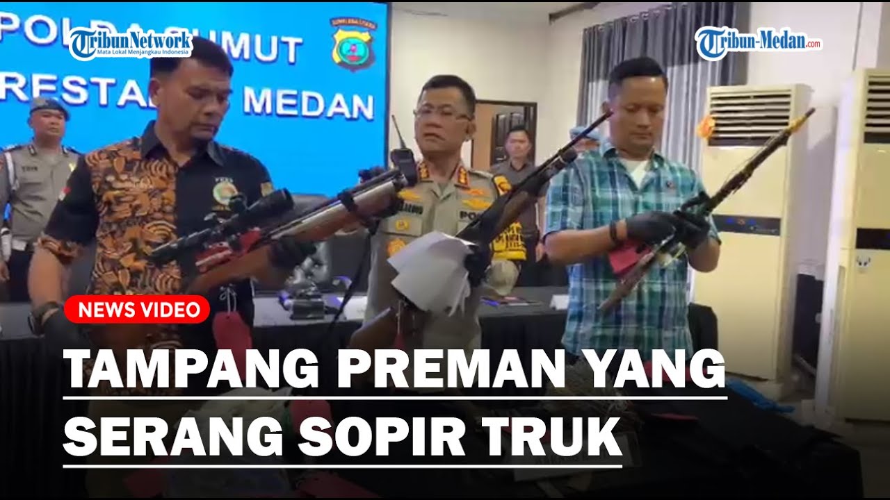 Tampang Preman yang Serang Sopir Truk PT Key Key, 2 Di antaranya Ketua dan Sekjen IPK Pancur Batu