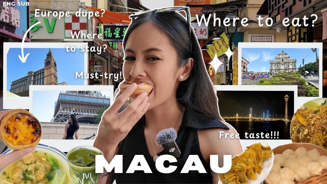 Where the LOCALS Eat in Macau? Food Guide + Taipa, Cotai & Macau Peninsula Tour!