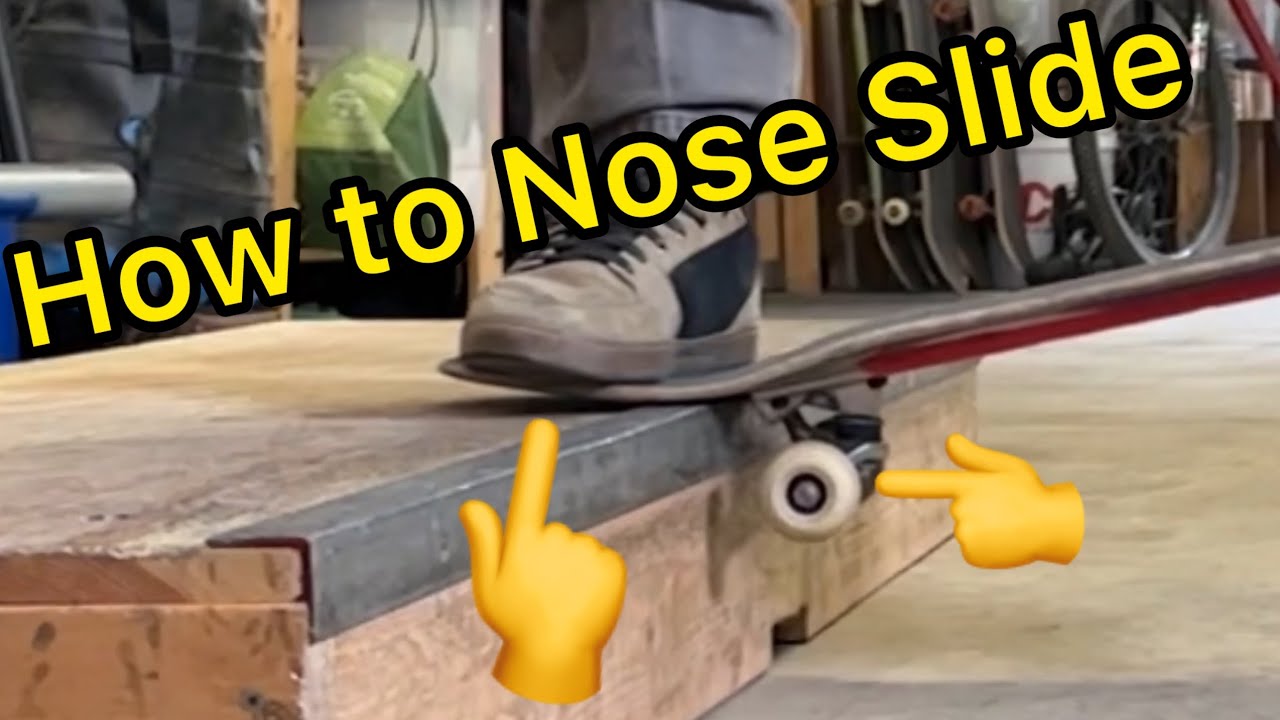 How to Nose Slide - 2 Big Things That Helped Me #skateboarding