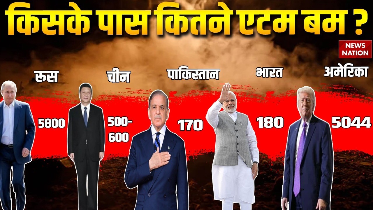 Israel Iran US War: America, India, Pakistan, Russia सहित सभी देशों के Atomic Power देखिए। Netanyahu