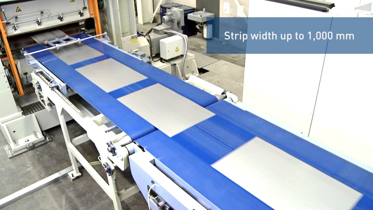 ARKU Cut-to-length line for manufacturing blanks for household appliances ENG