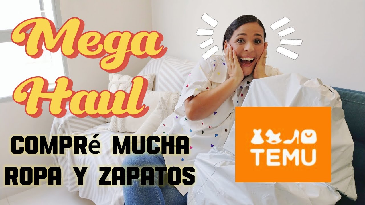 COMPRÉ MUCHA ROPA en TEMU 🧡 ROPA PARA GORDITAS 👌 MEGAHAUL 