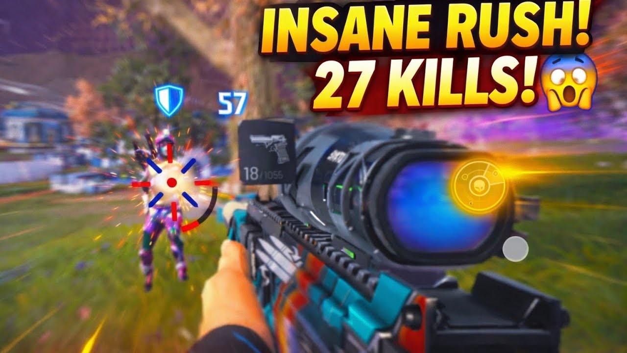 27 kills best rush gameplay with indus 😱