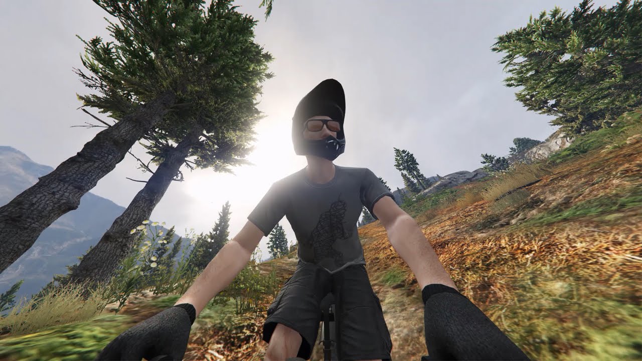 GoPro: Mt Chiliad Downhill Mountain Biking (GTA 5)