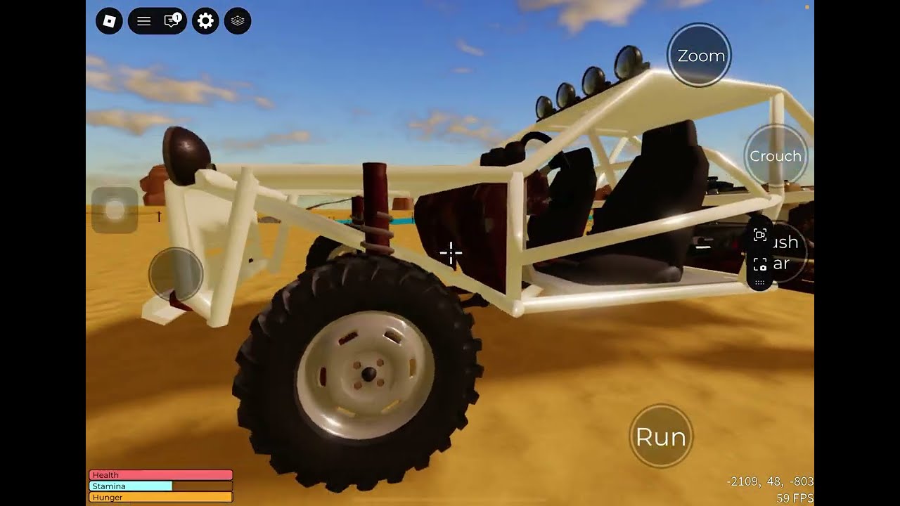 Roblox a desert new update the dune buggy 