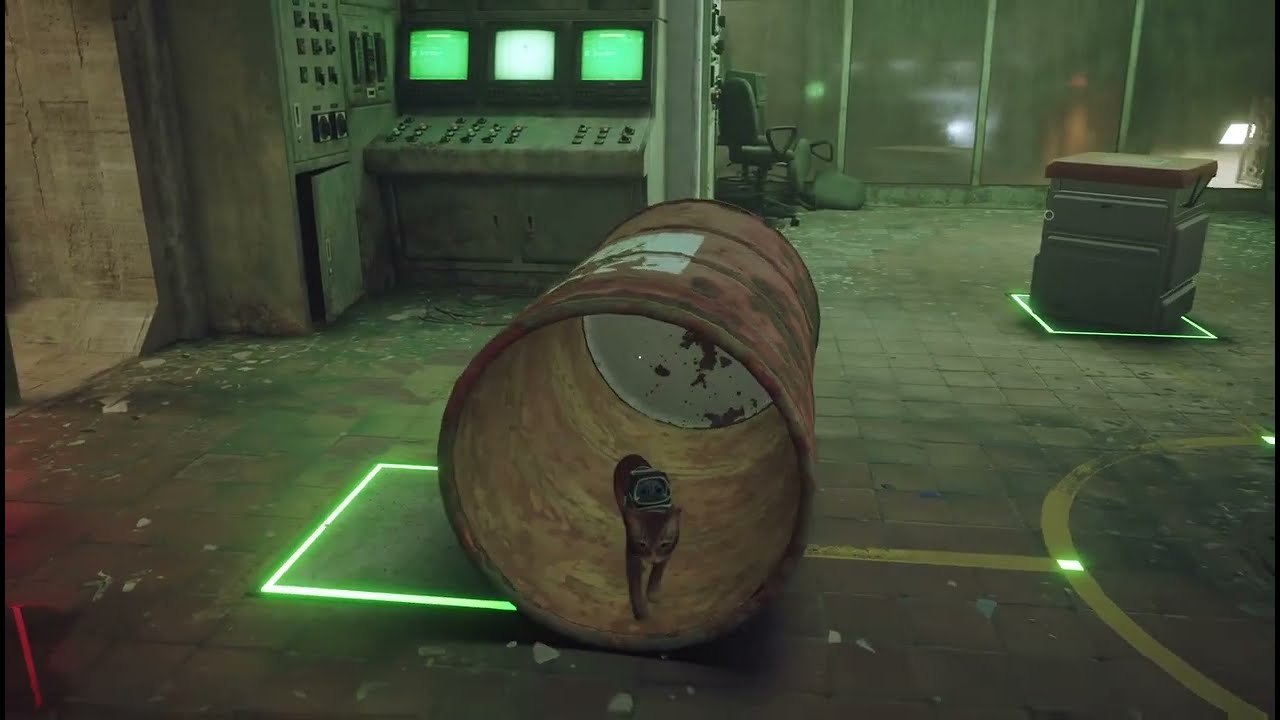 Stray - Getting Neco Corp battery gameplay walkthrough PS5 part 9