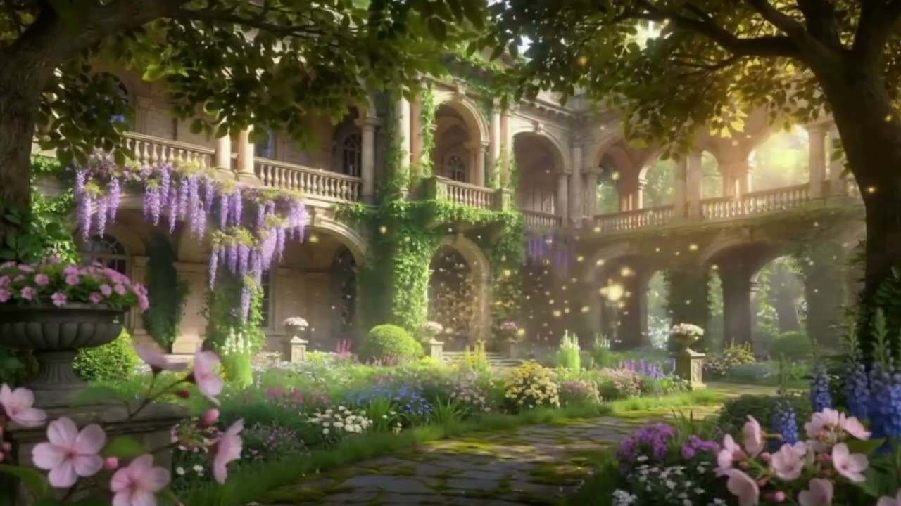 Spring Court Ambience 🌿✨ | ACOTAR-Inspired Cozy Fantasy Windowscape