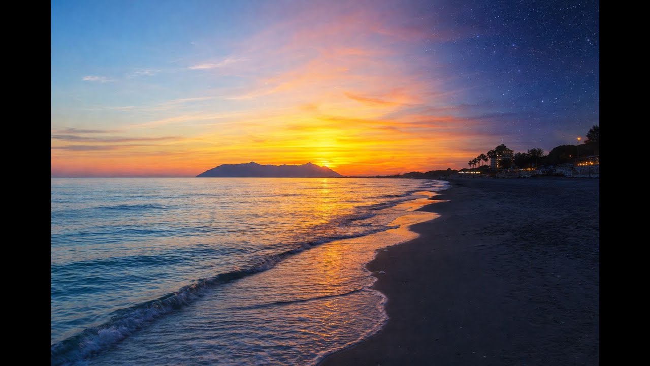 Una Giornata Intera di mare in Time Lapse da 8 minuti tra Terracina e il Circeo