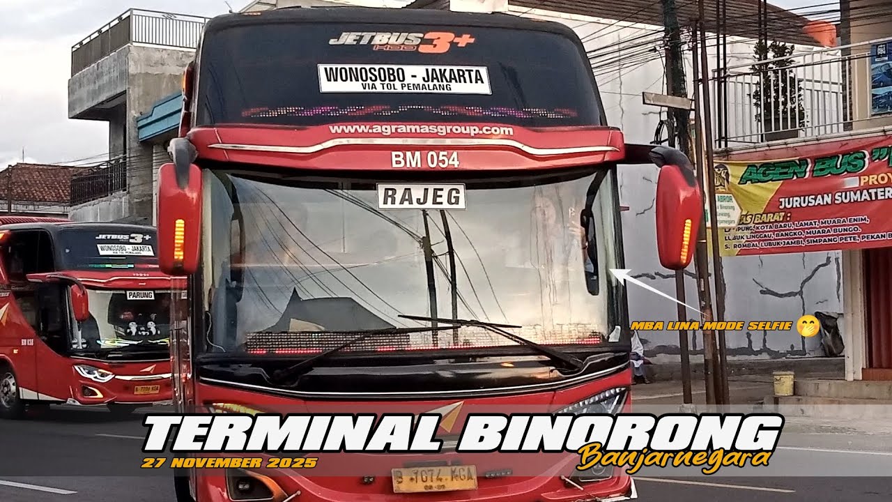 Situasi Terminal Binorong Hari Ini 👍 || Mba Lina Ozora Mode Selfie 😂