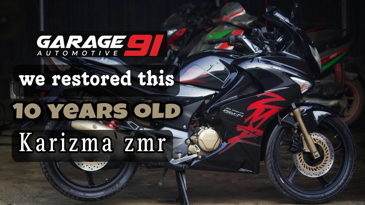 10 Years Old Hero Karizma ZMR Restoration