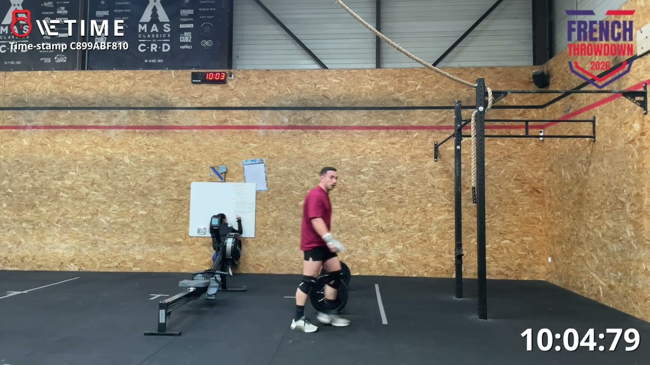 Julien Chaumery - FRENCH TROWDOWN 2026 - catégorie intermédiaire / WOD1