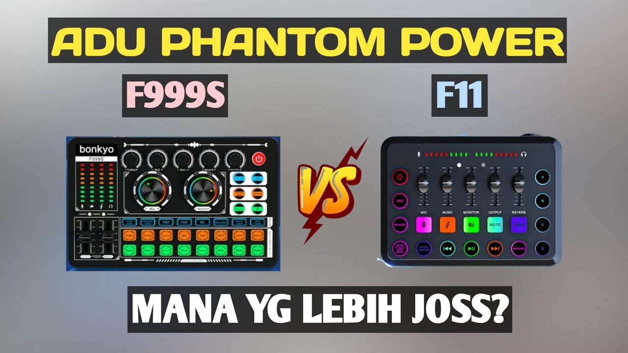 ADU PHANTOM POWER (48 VOLT) SOUNDCARD F999S & F11