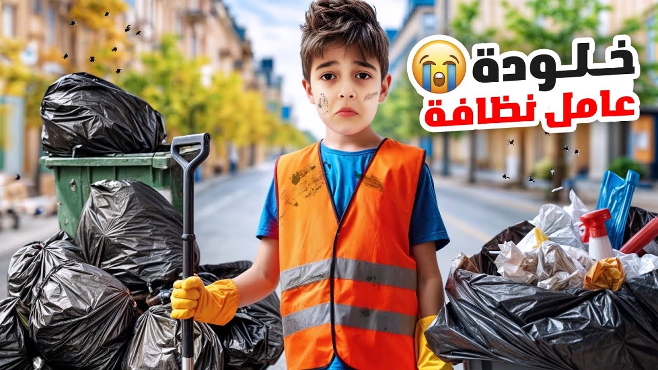 خلودة صار عامل نظافة ليوم كامل/ نظفنا البيت بنص ساعة 😮