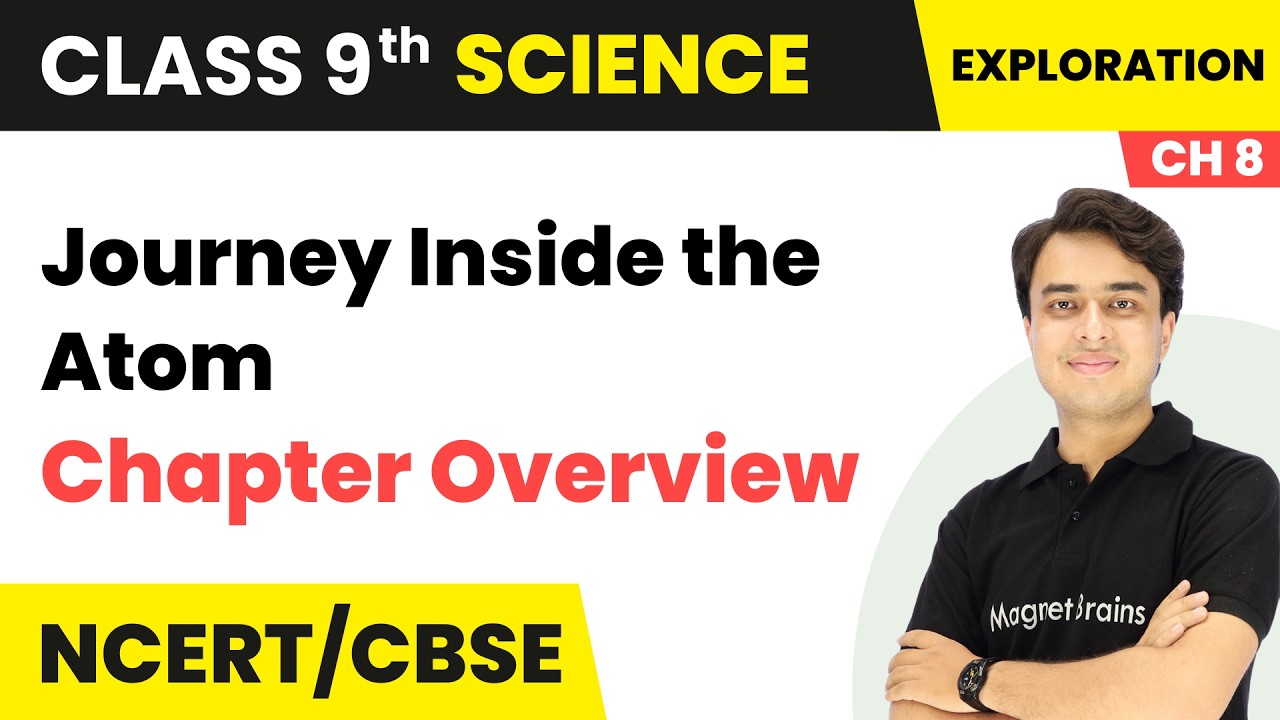 Journey Inside the Atom - Chapter Overview | Class 9th Science | Chapter 8 | Science | CBSE