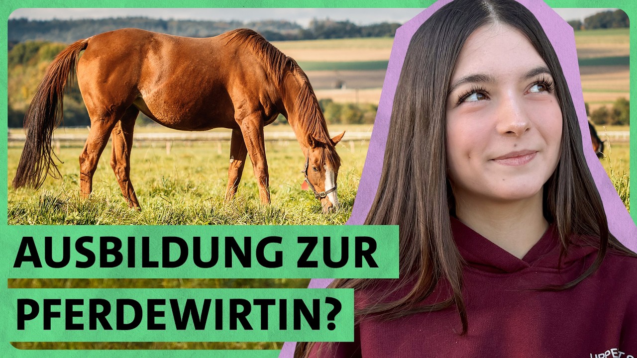 Zum ersten Mal ein Pferd satteln! Job Challenge: Pferdewirtin in Ausbildung | ARD