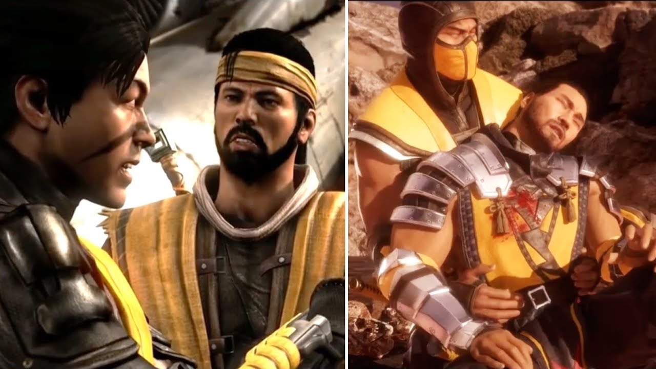 Master Hasashi's Advice to Takeda VS To His Younger Self - MORTAL KOMBAT 11/XL
