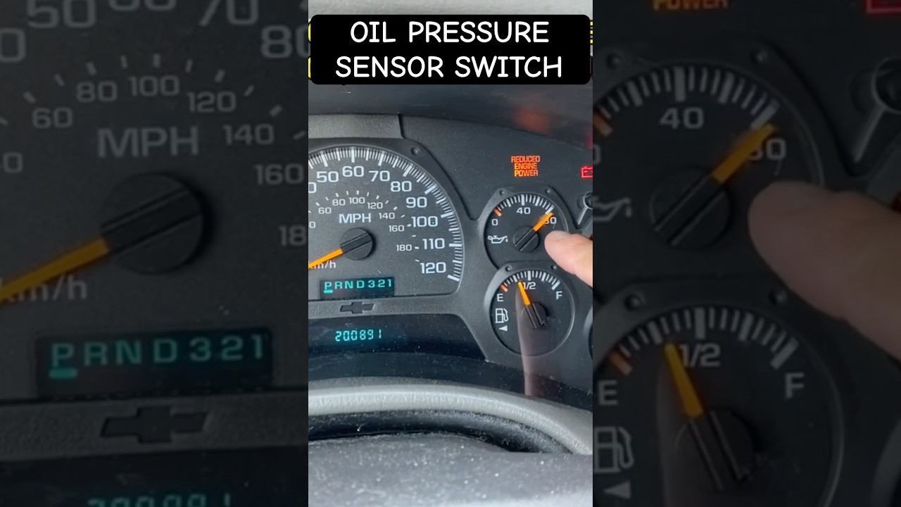 IS YOUR OIL PRESSURE GAUGE NOT WORKING?