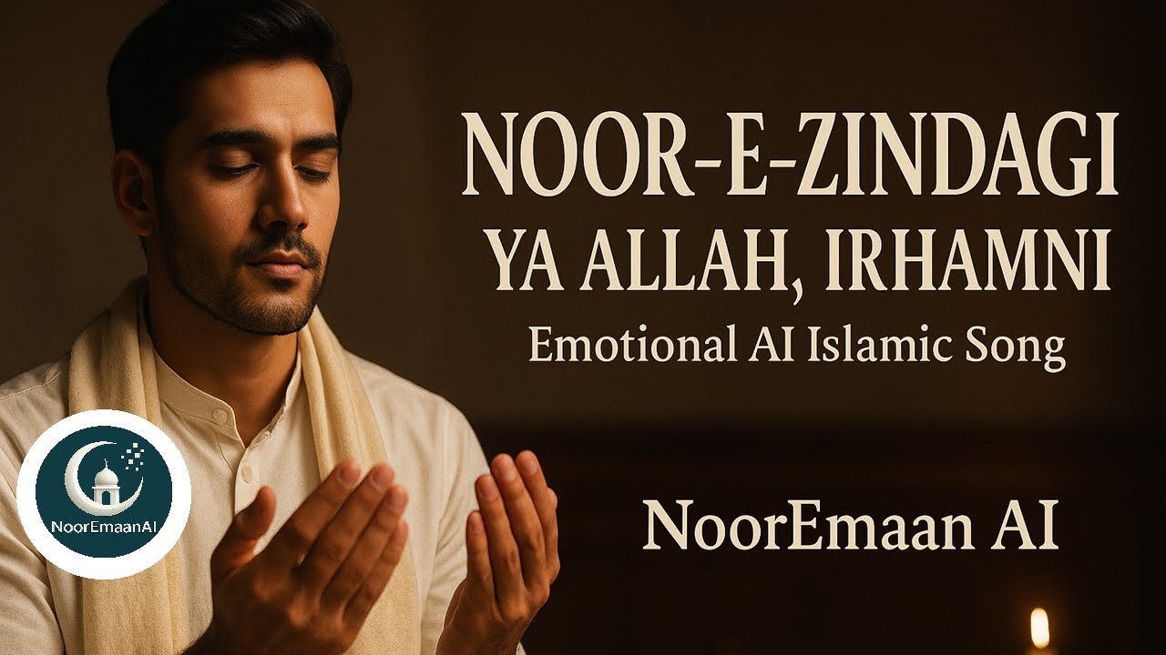 Noor-e-Zindagi &ndash; Ya Allah, Irhamni | Emotional AI Islamic Song | NoorEmaan AI