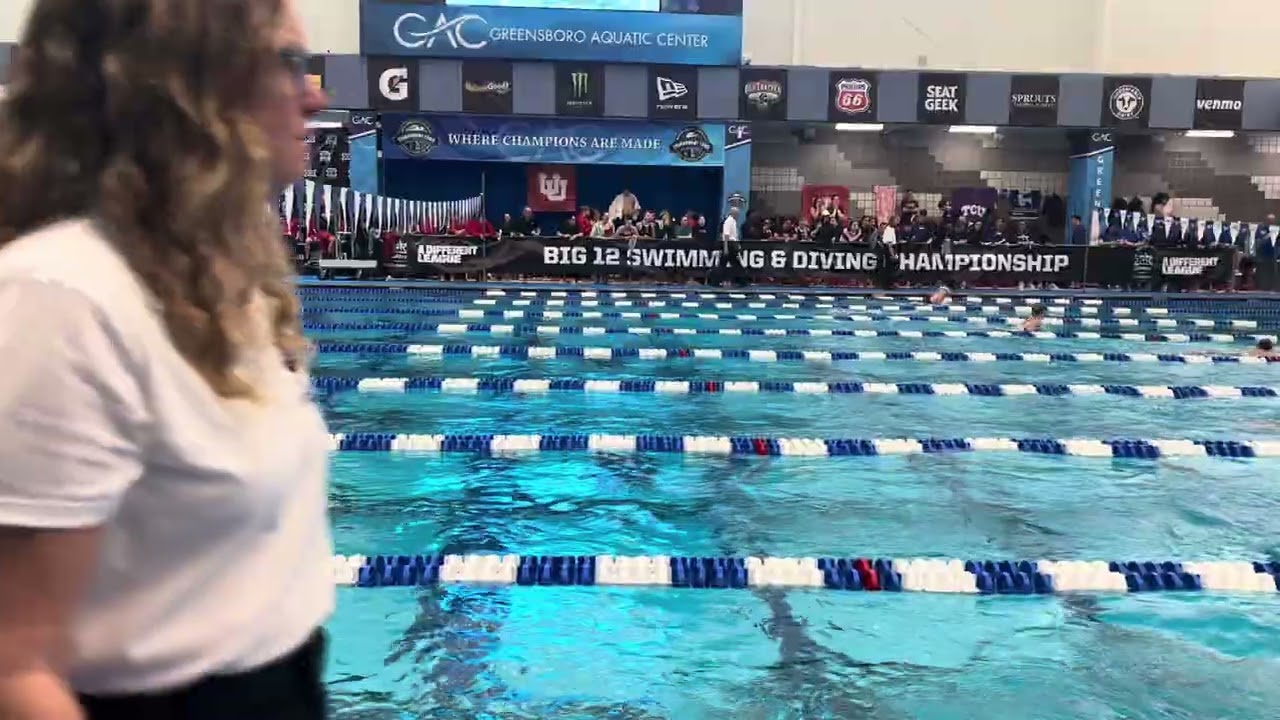 Ginger and Jordan Women’s 200 IM – Big 12 Swimming & Diving Championships – Arizona State University