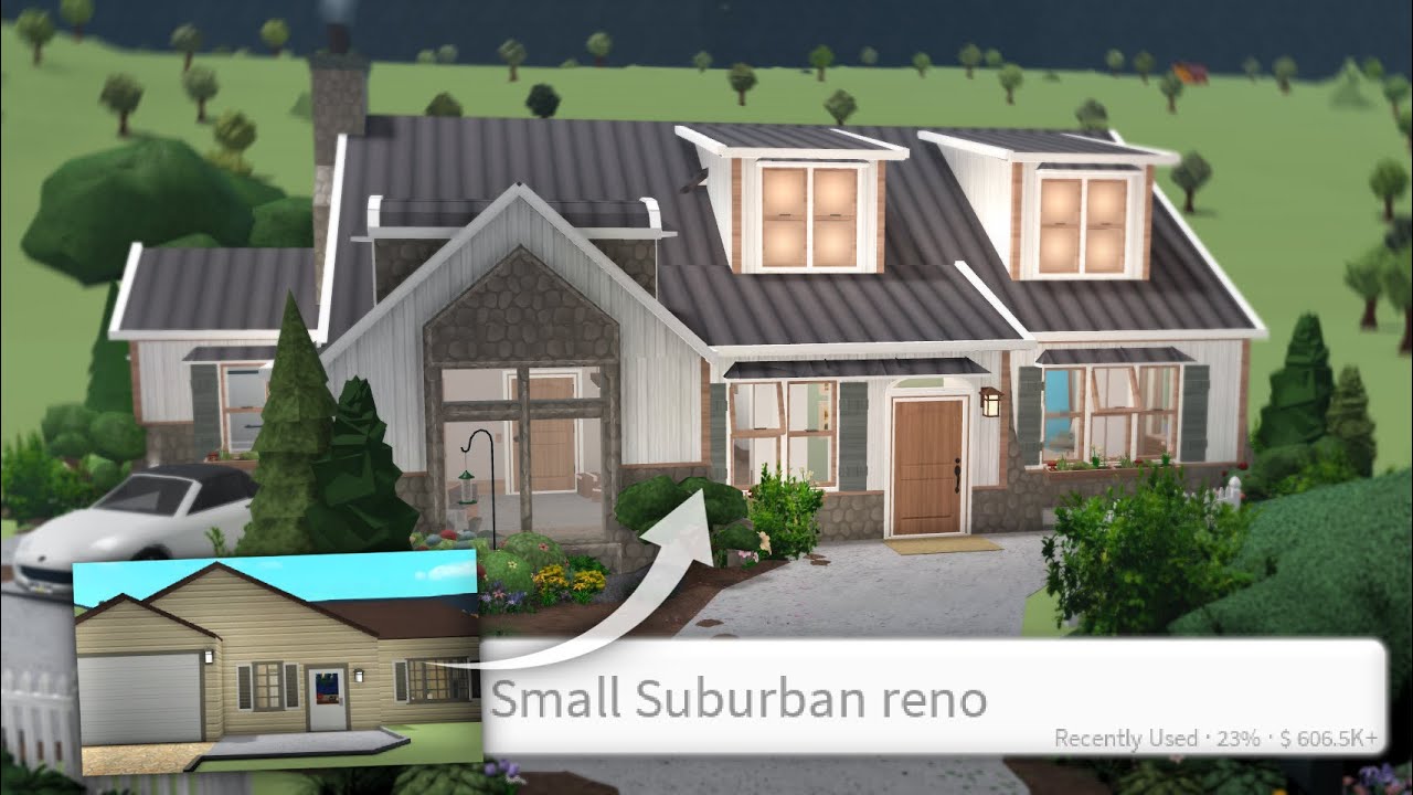 Renovating another starter home in Bloxburg