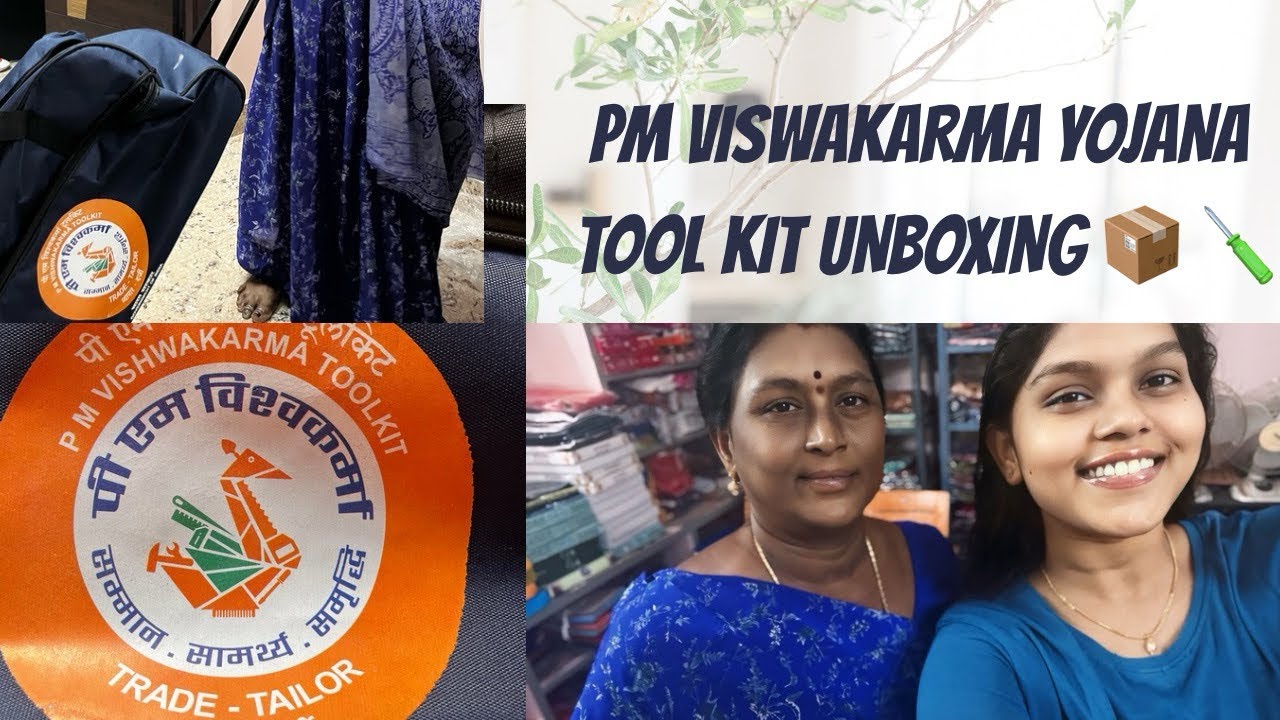 PM VISWAKARMA Toolkit unboxing 🥳📦📤