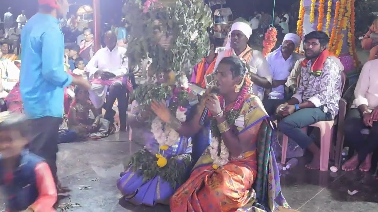 Sri Mallanna jatra shivanagar PART-11 by oggu Srisailam#yellama #komuravelli #mallanna #oggu_kathalu