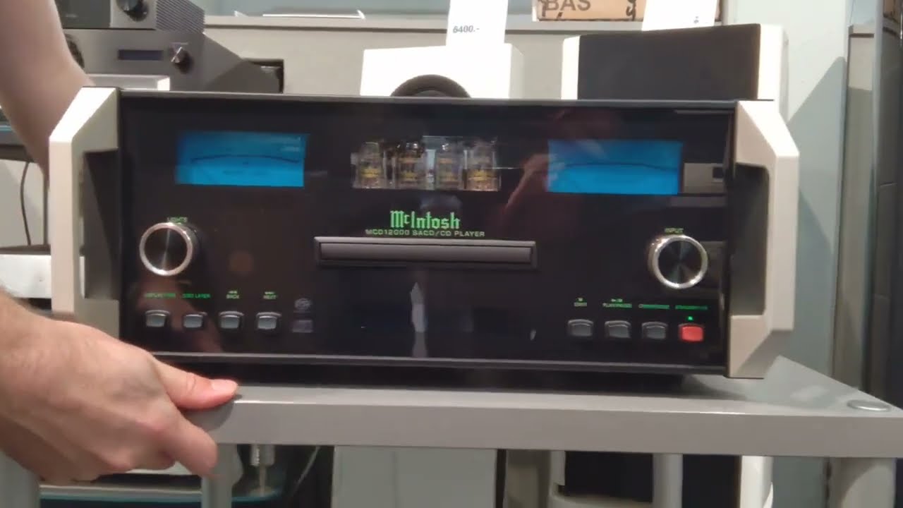MCD12000 2 Channel SACDCD Player McIntosh Labs