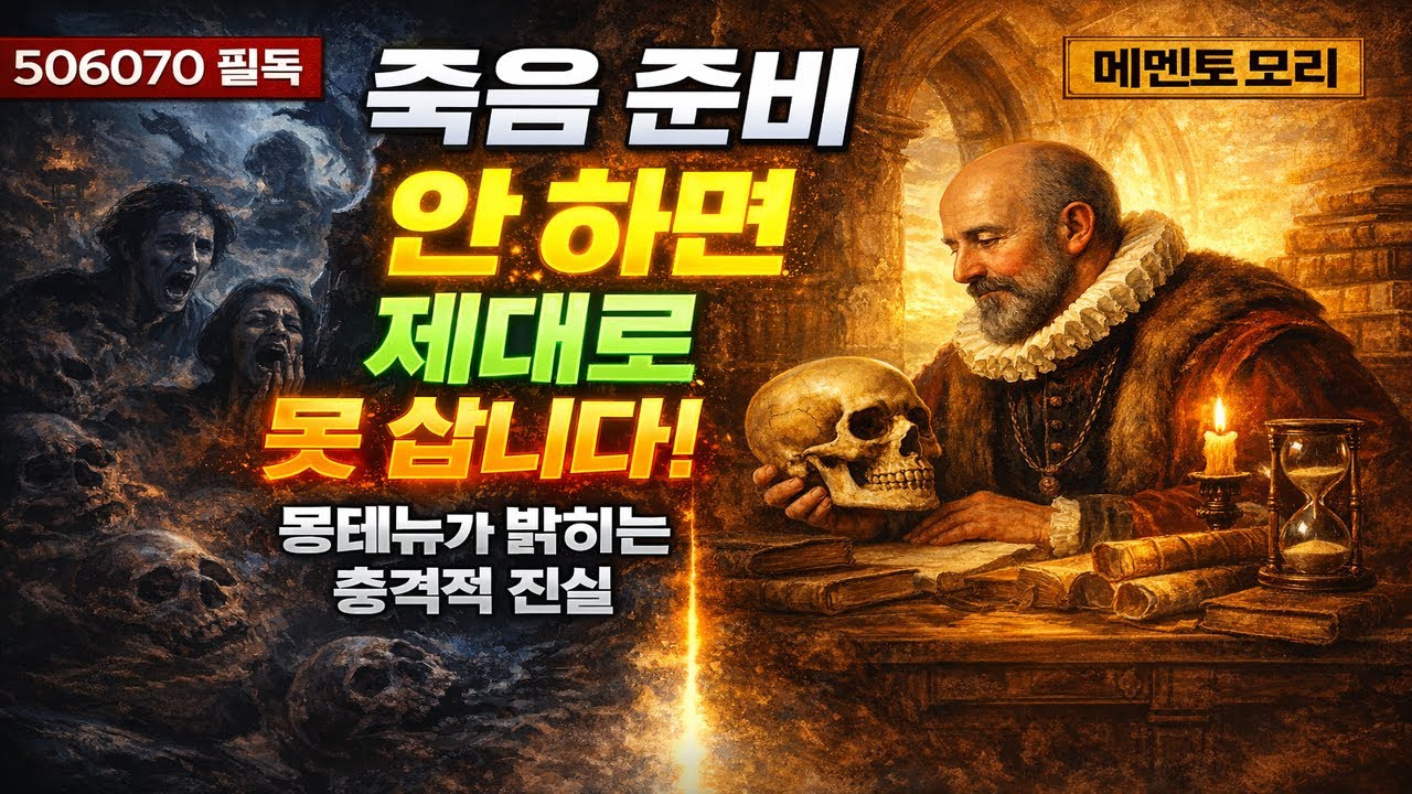 몽테뉴가 밝히는 충격적 진실 | 506070 죽음 준비 안 하면 제대로 살 수 없습니다