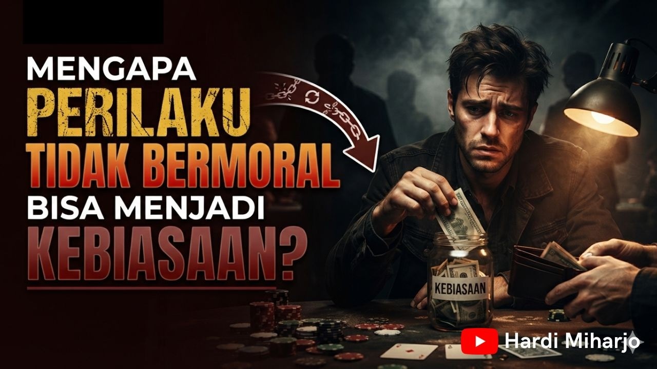 Mengapa Perilaku Tidak Bermoral Bisa Menjadi Kebiasaan?
